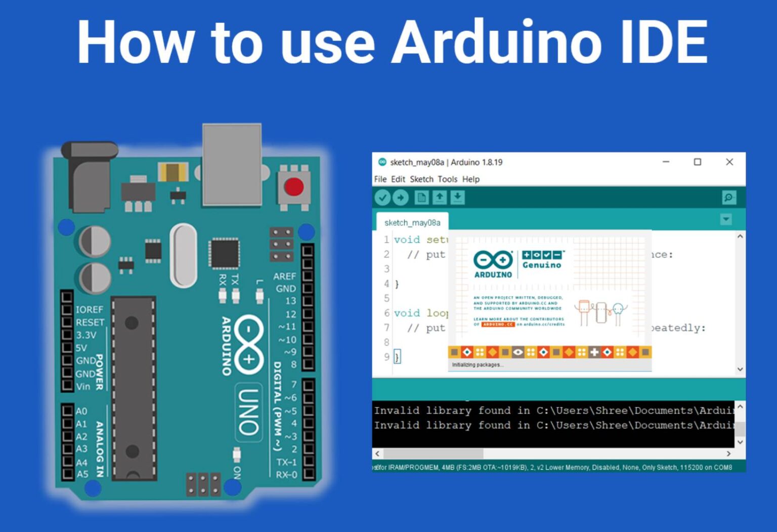 认识和掌握Arduino IDE – 标点符