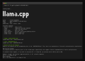 本地化部署大模型工具 llama.cpp